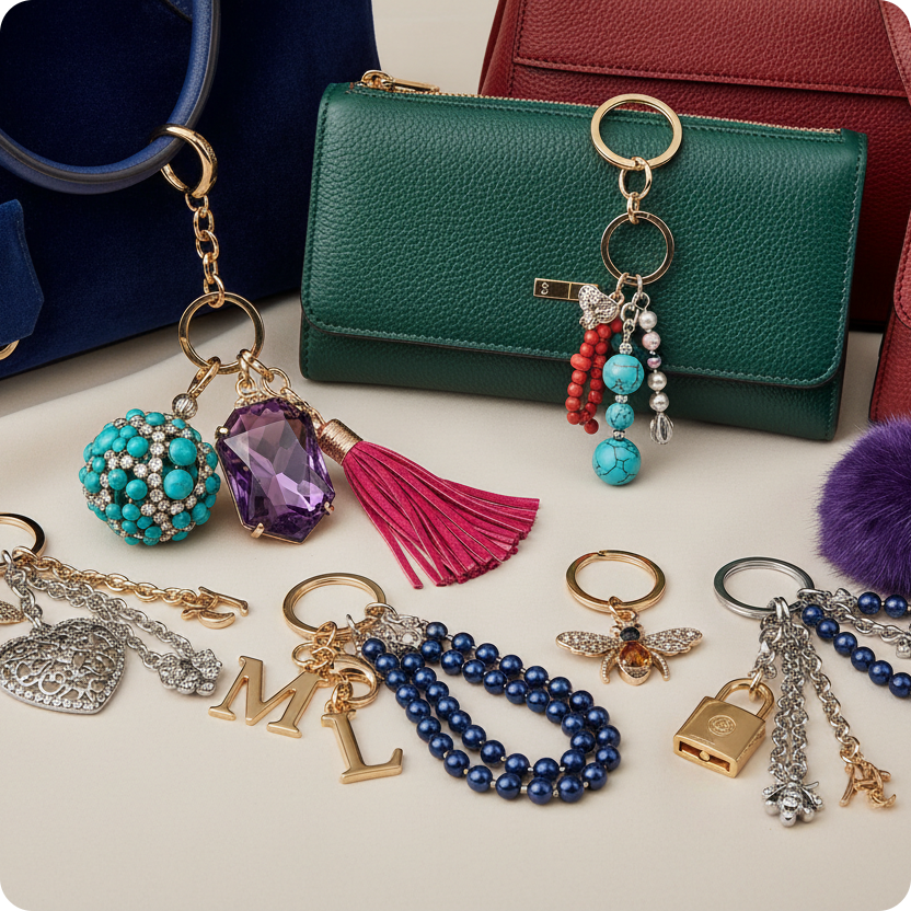 Bijoux de sac ou porte clef