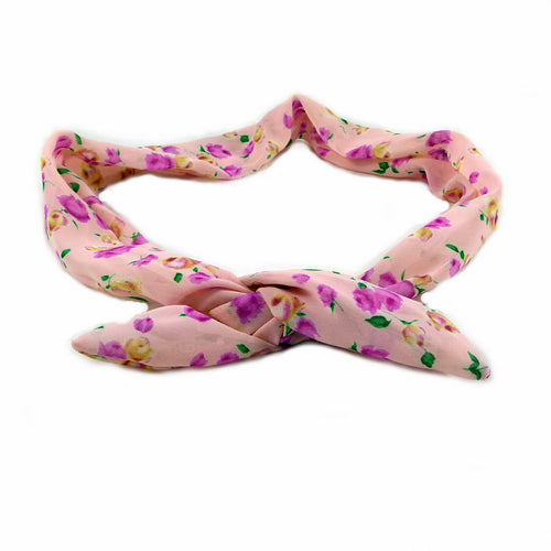 Bandeau cheveux Liberty rose