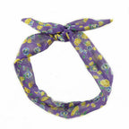 Bandeau cheveux Liberty violet