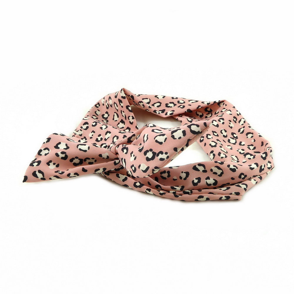 Bandeau cheveux leopard