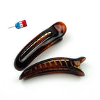 Lot de 2 pinces cheveux Made in France 8cm