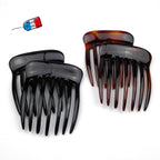 Lot de 2 peignes chignon made in France 7cm - ShuShu