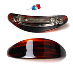 Barrette cheveux courbe Made in France 10cm, accessoire cheveux