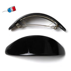 Barrette cheveux courbe Made in France 10cm, accessoire cheveux