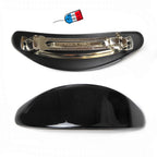 Barrette cheveux courbe Made in France 10cm, accessoire cheveux