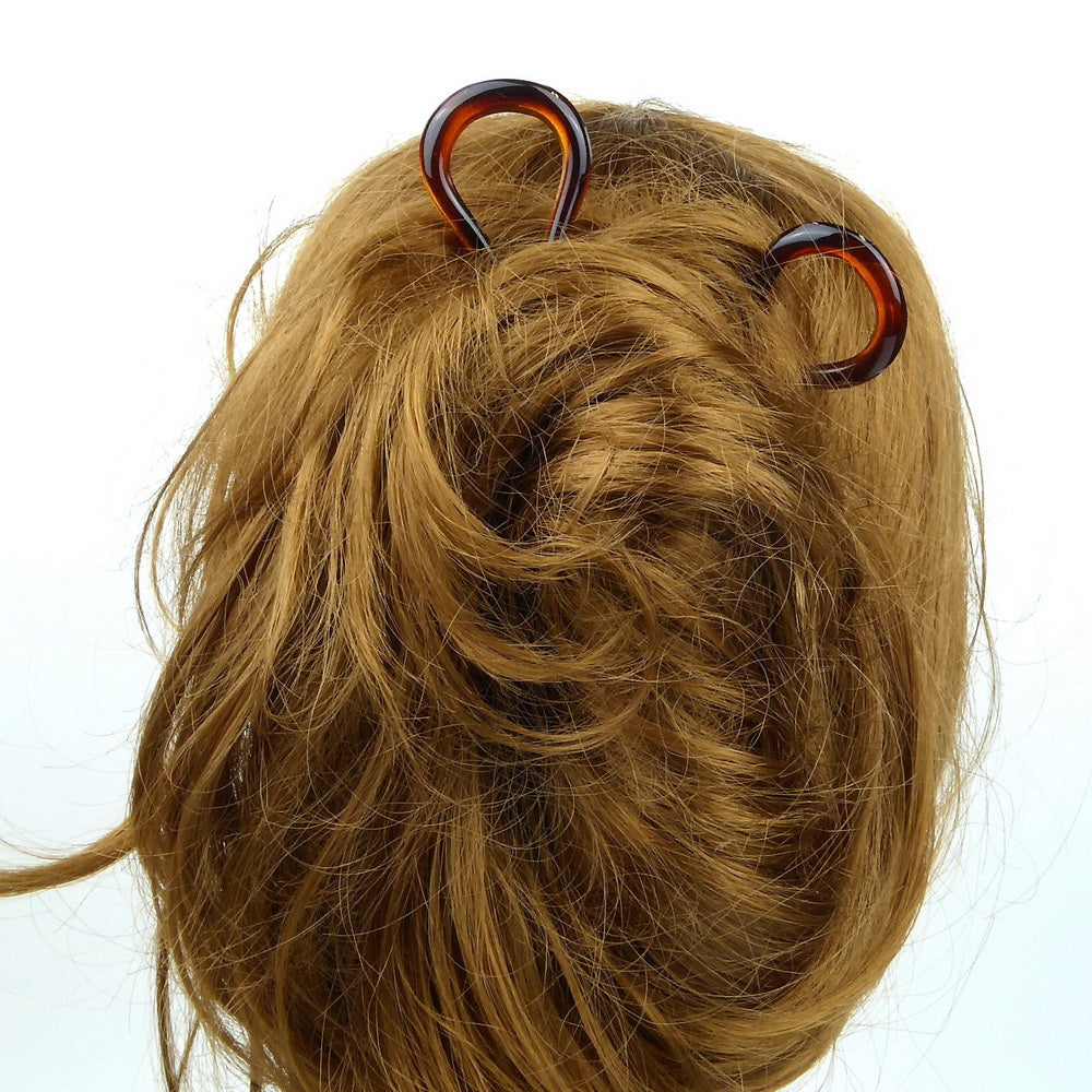 2 Pics à cheveux ondulées 13cm Made in France
