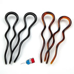 2 Pics à cheveux ondulées 13cm Made in France