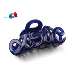 Pince cheveux "Love" Made in France 8.5cm, accessoire cheveux Fabrication française