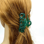 Pince cheveux "Love" en Acétate de celluloïd Made in France 8.5cm