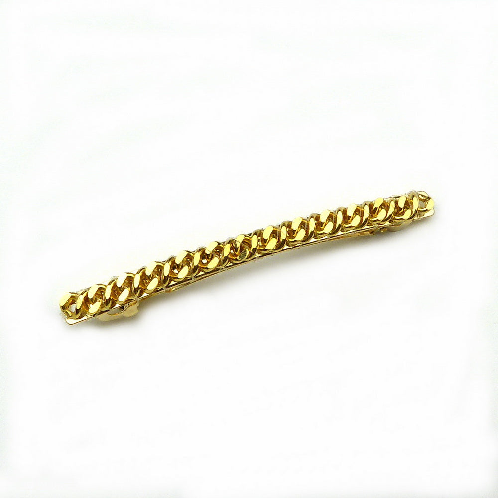 Barrette à  cheveux chaine 8cm