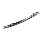 Barrette à cheveux métal longue 10.5cm cheveux fin, argent