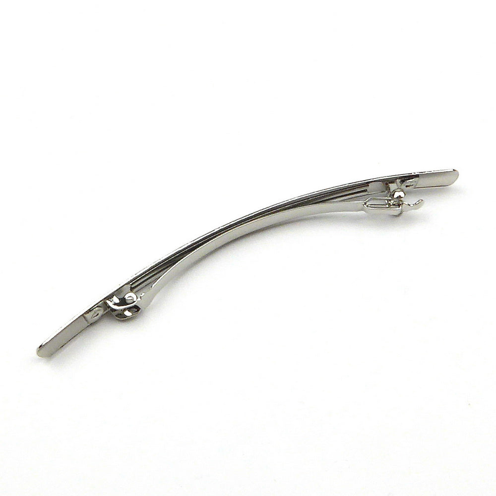 Barrette à cheveux métal longue 10.5cm cheveux fin
