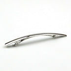 Barrette à cheveux métal longue 10.5cm argenté