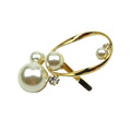 Barrette à cheveux ornée de perles