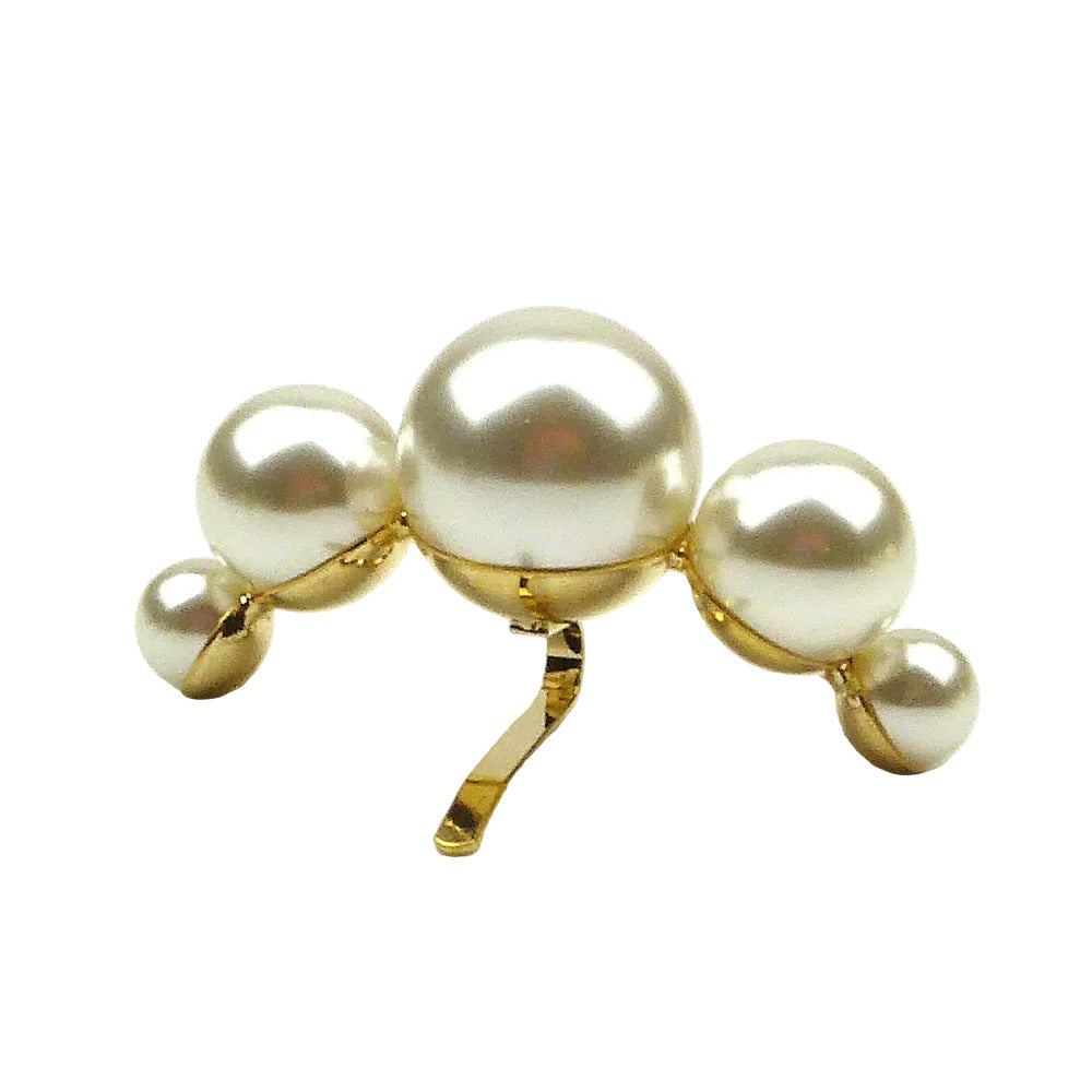 Barrette à cheveux ornée de perles