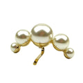 Barrette à cheveux ornée de perles
