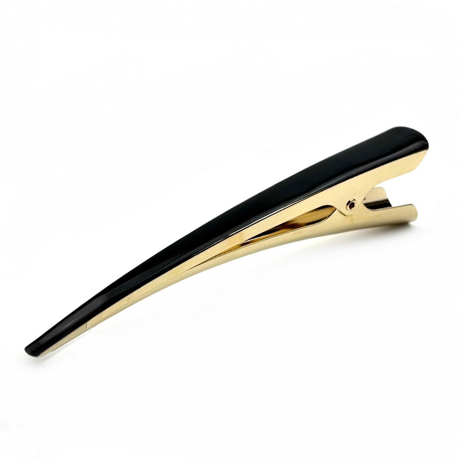 Pince cheveux concorde 13cm métal émail noir