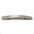 Barrette à cheveux metal design 10cm argenté