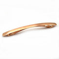 Barrette à cheveux longue 10.5cm metal brossé cuivre