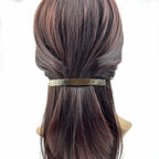 Barrette à cheveux metal design 10cm, grande taille