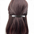 Barrette à cheveux métal design 10cm