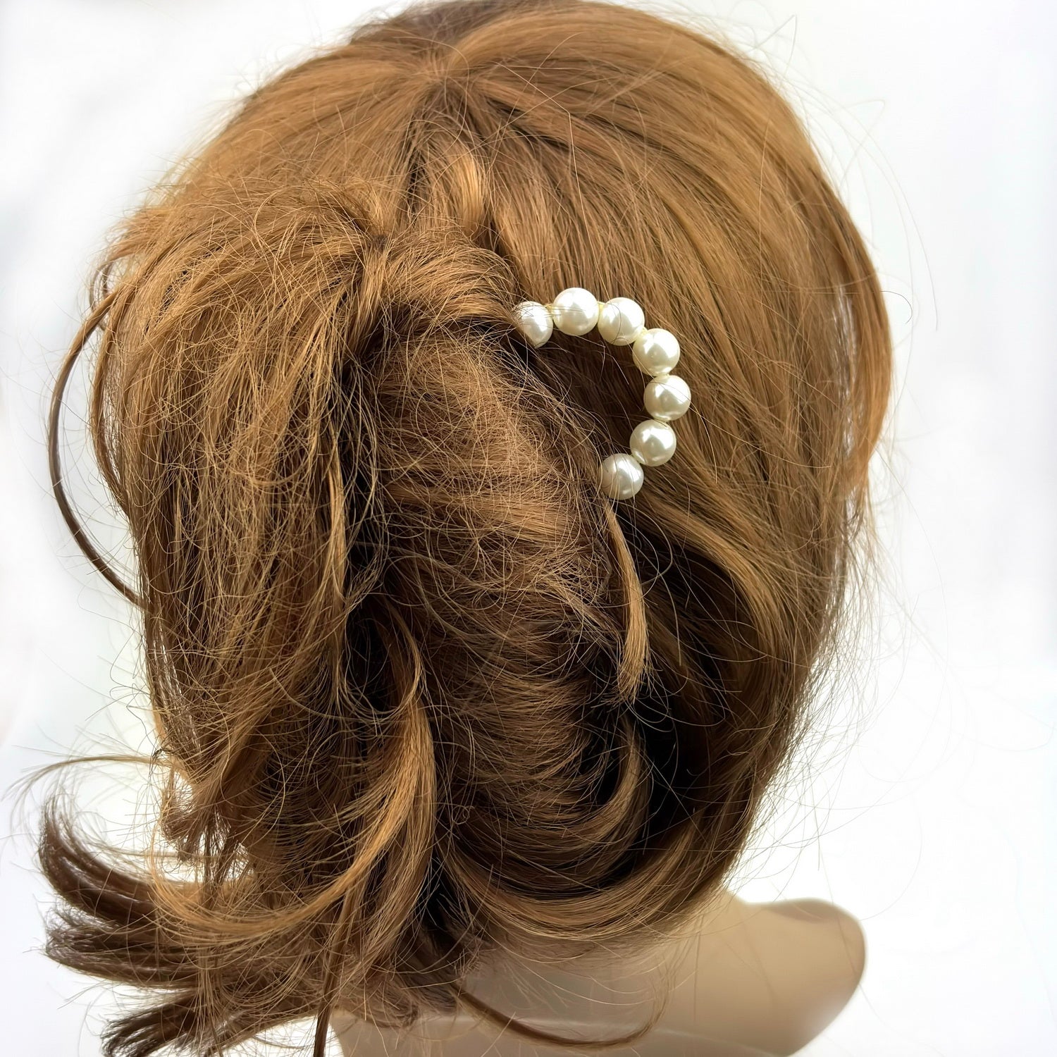Pic à cheveux perles 12,5 cm