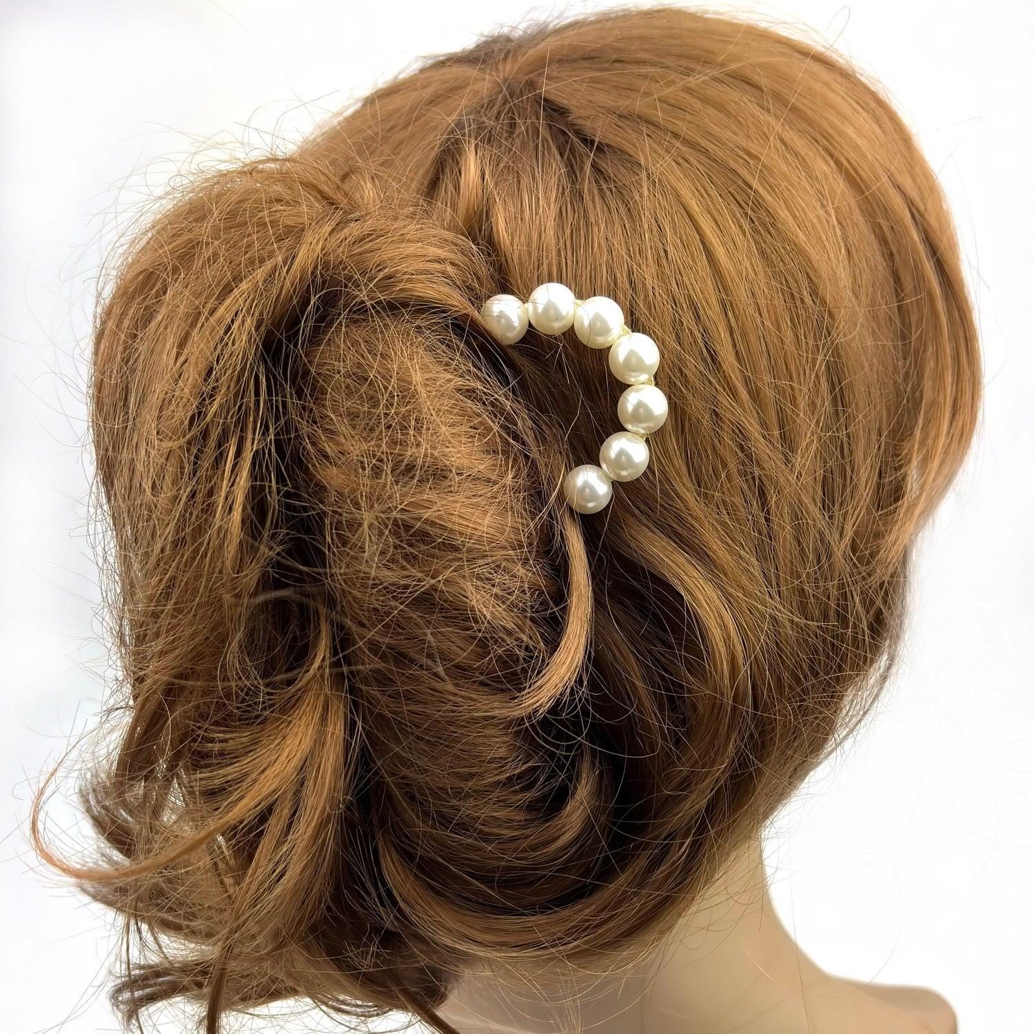 Pic à cheveux perles 12,5 cm