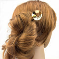 Pic à chignon spiral design or 15cm 