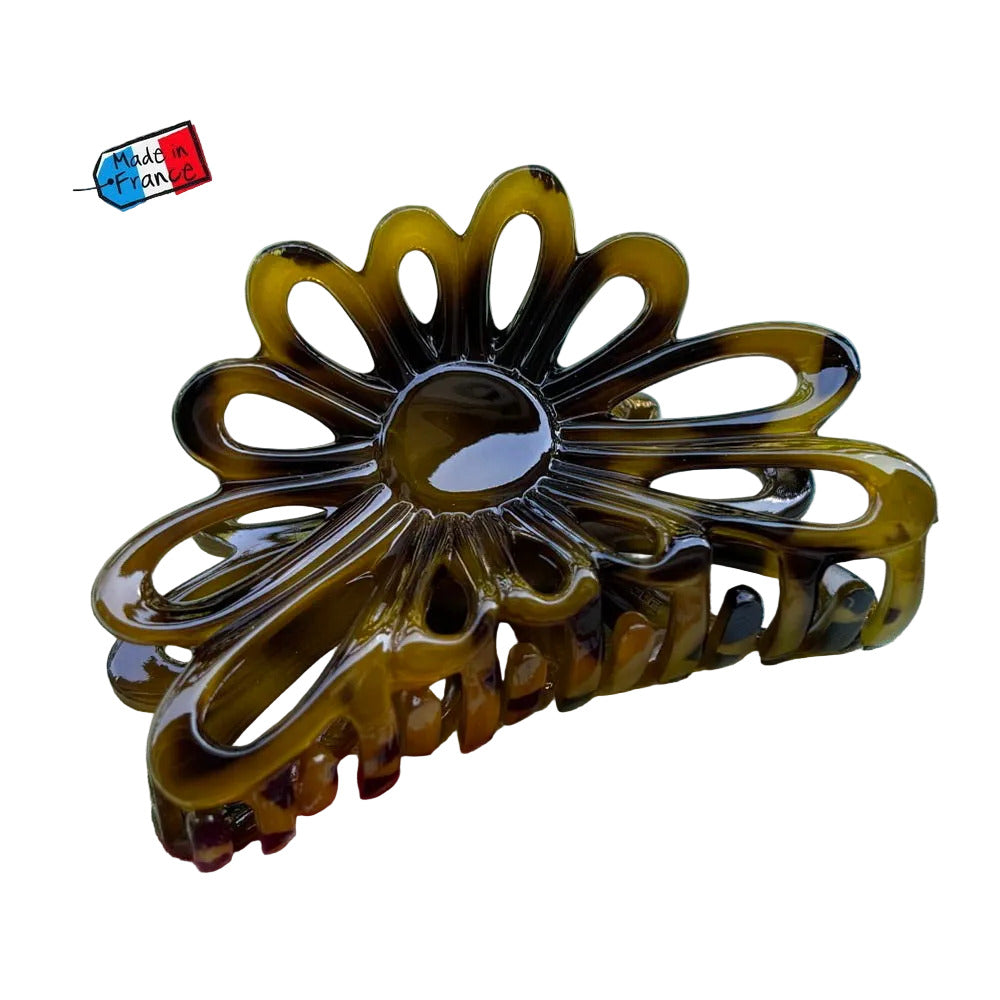 Pince à cheveux fleur 8cm Tokyo – Made in France