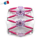 Peigne cheveux extensible pour chignon - accessoire cheveux fleur et perles made in France