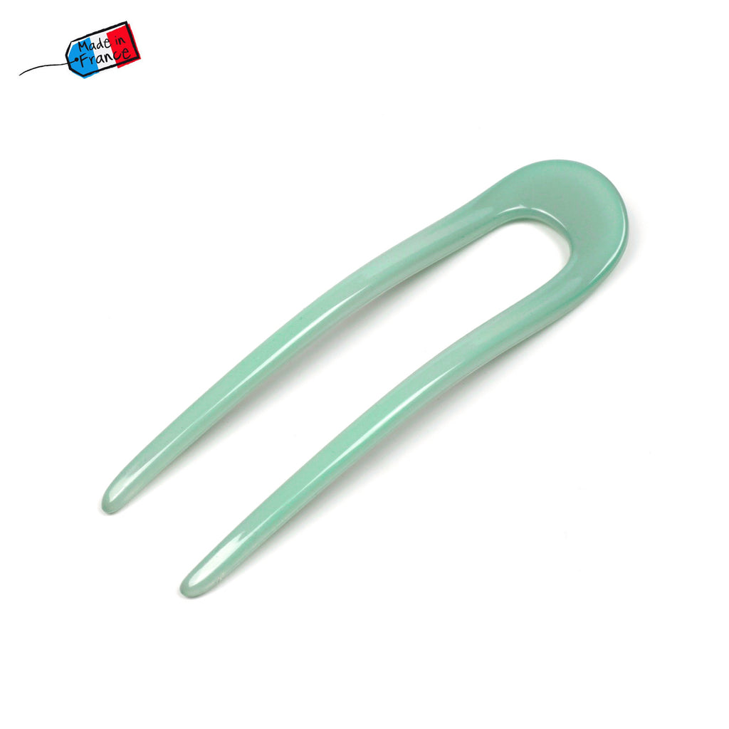 Pic à cheveux 12cm en celluloïd Made in France
