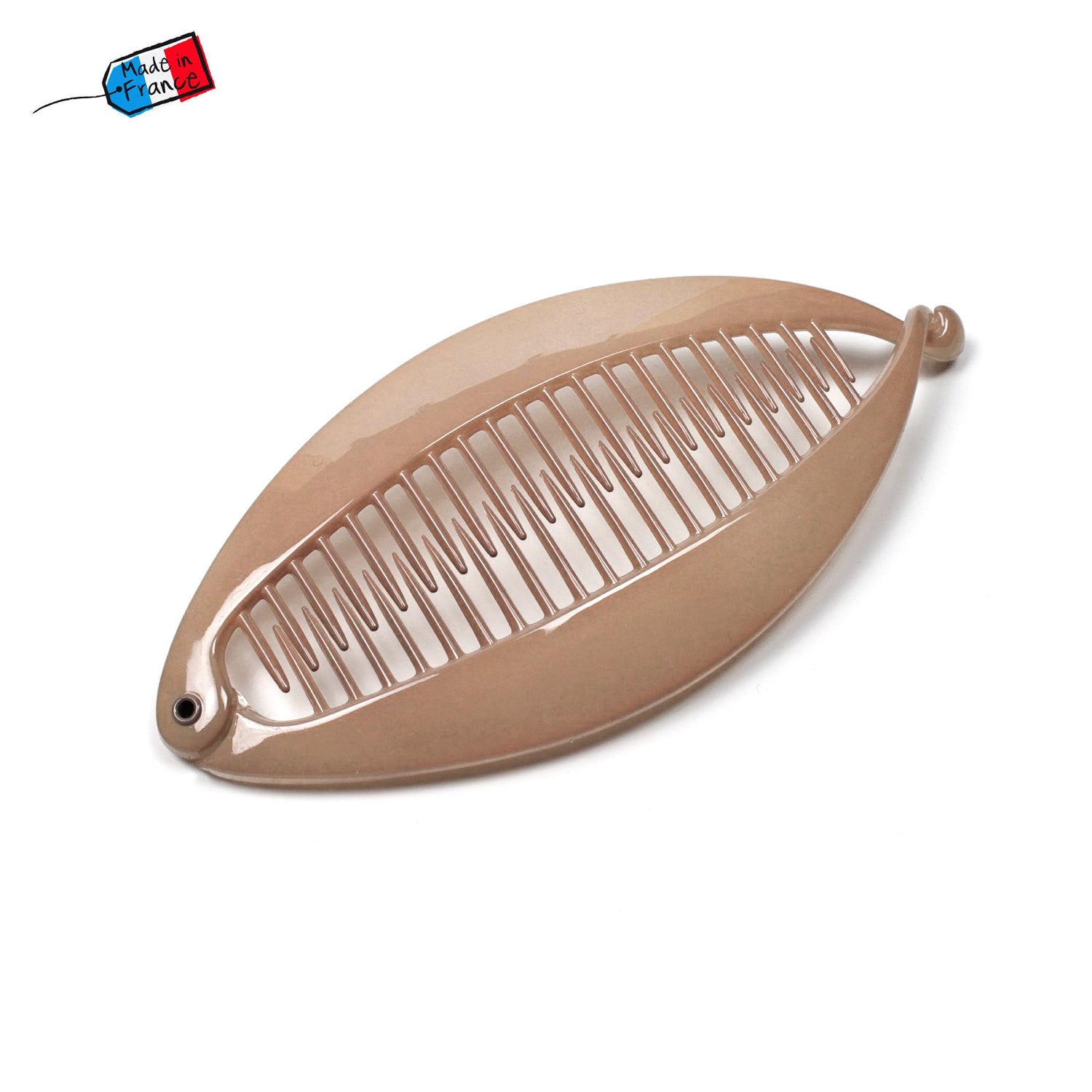 Grande pince cheveux, peigne cheveux banane 14cm Made in France