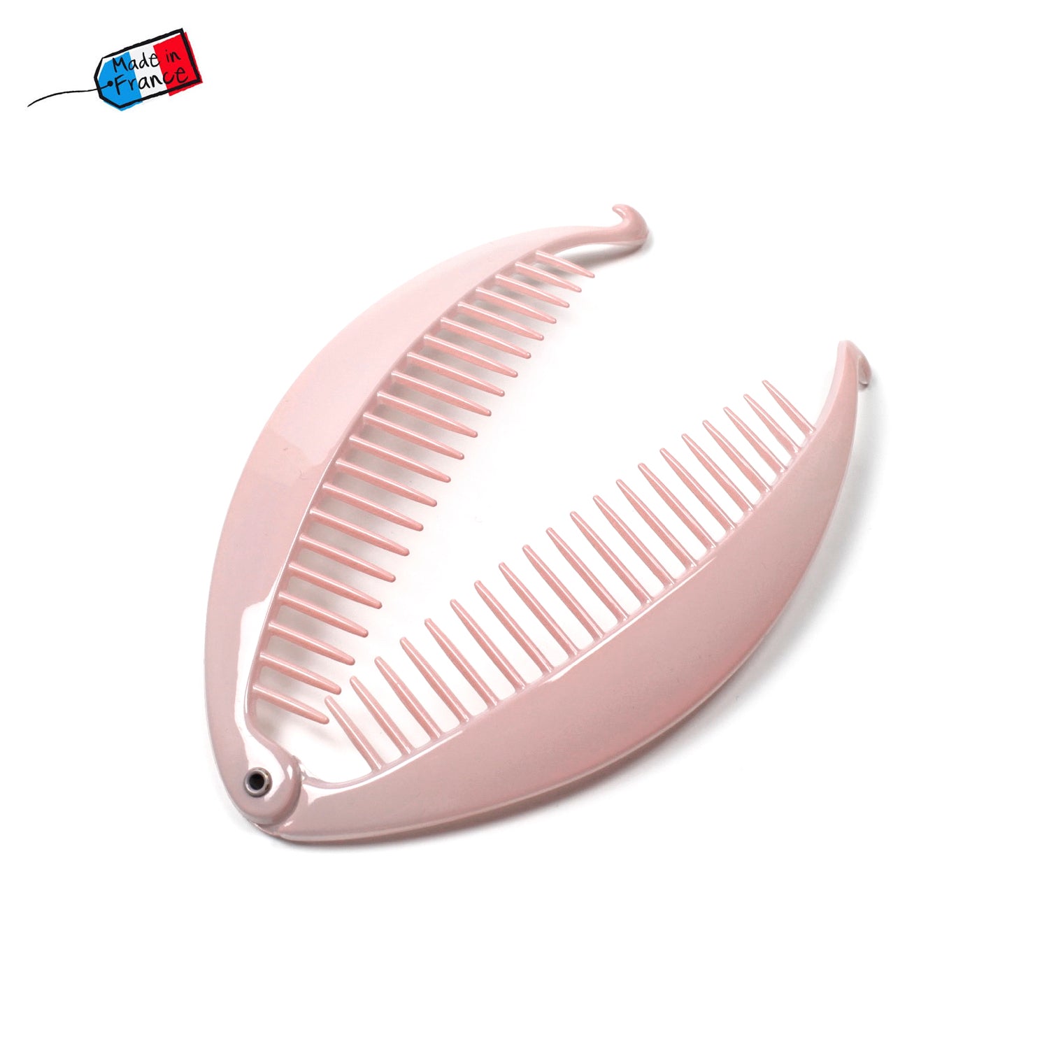Grande pince cheveux, peigne cheveux banane 14cm Made in France