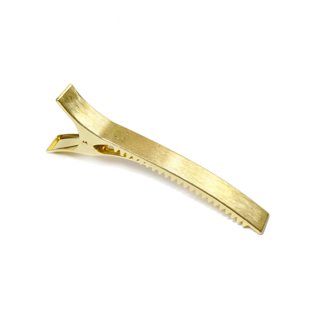 Grande pince à cheveux crocodile 12cm métal, accessoire cheveux