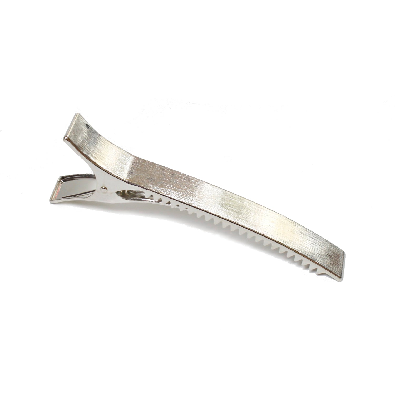 Grande pince à cheveux crocodile 12cm métal, accessoire cheveux