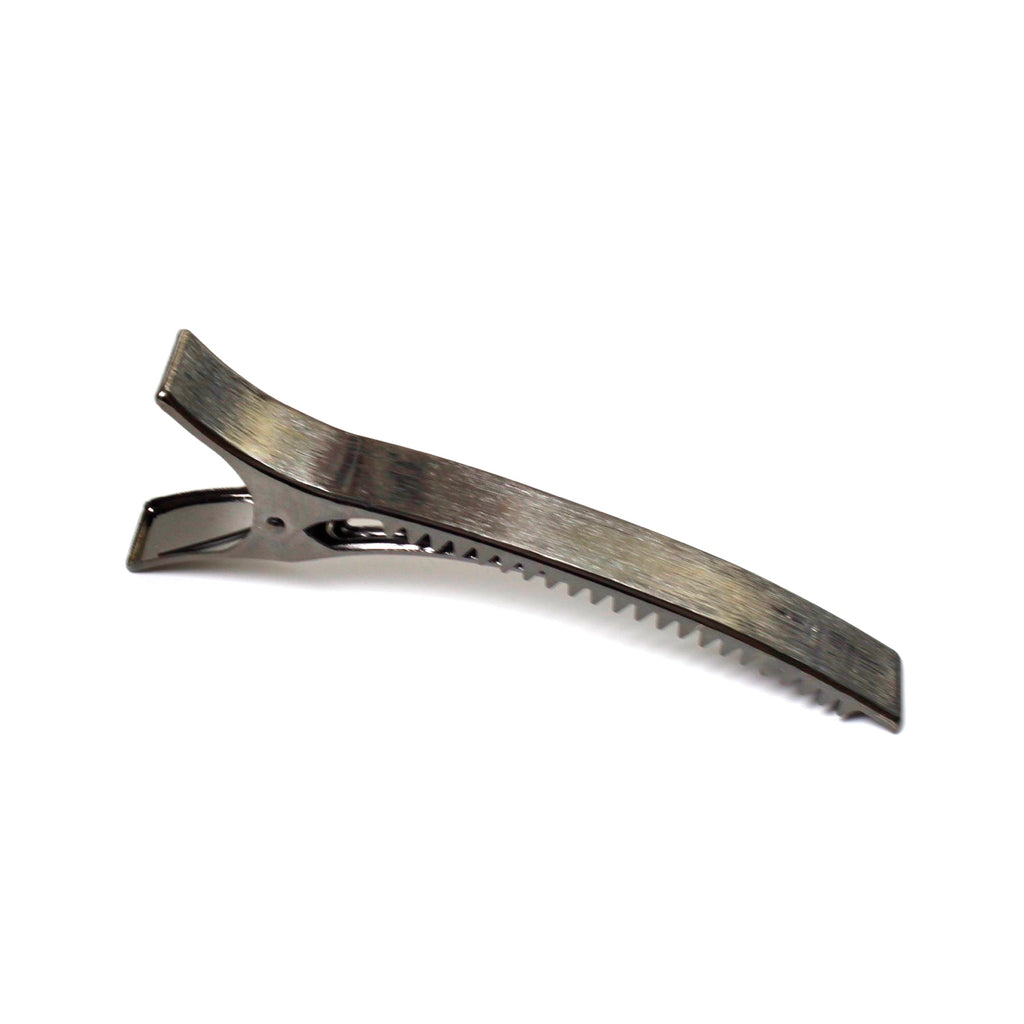 Grande pince à cheveux crocodile 12cm métal, accessoire cheveux