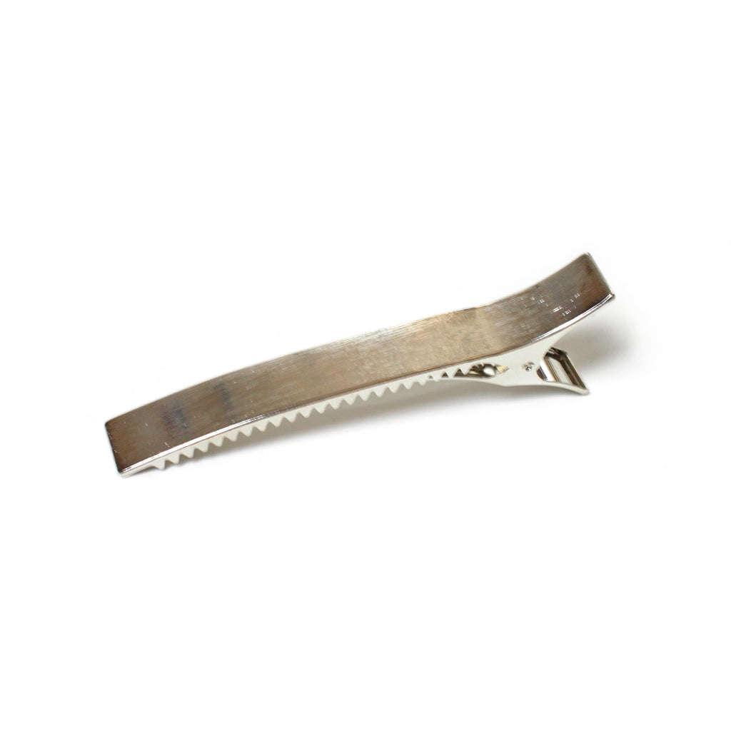 Grande pince à cheveux crocodile 12cm métal, accessoire cheveux