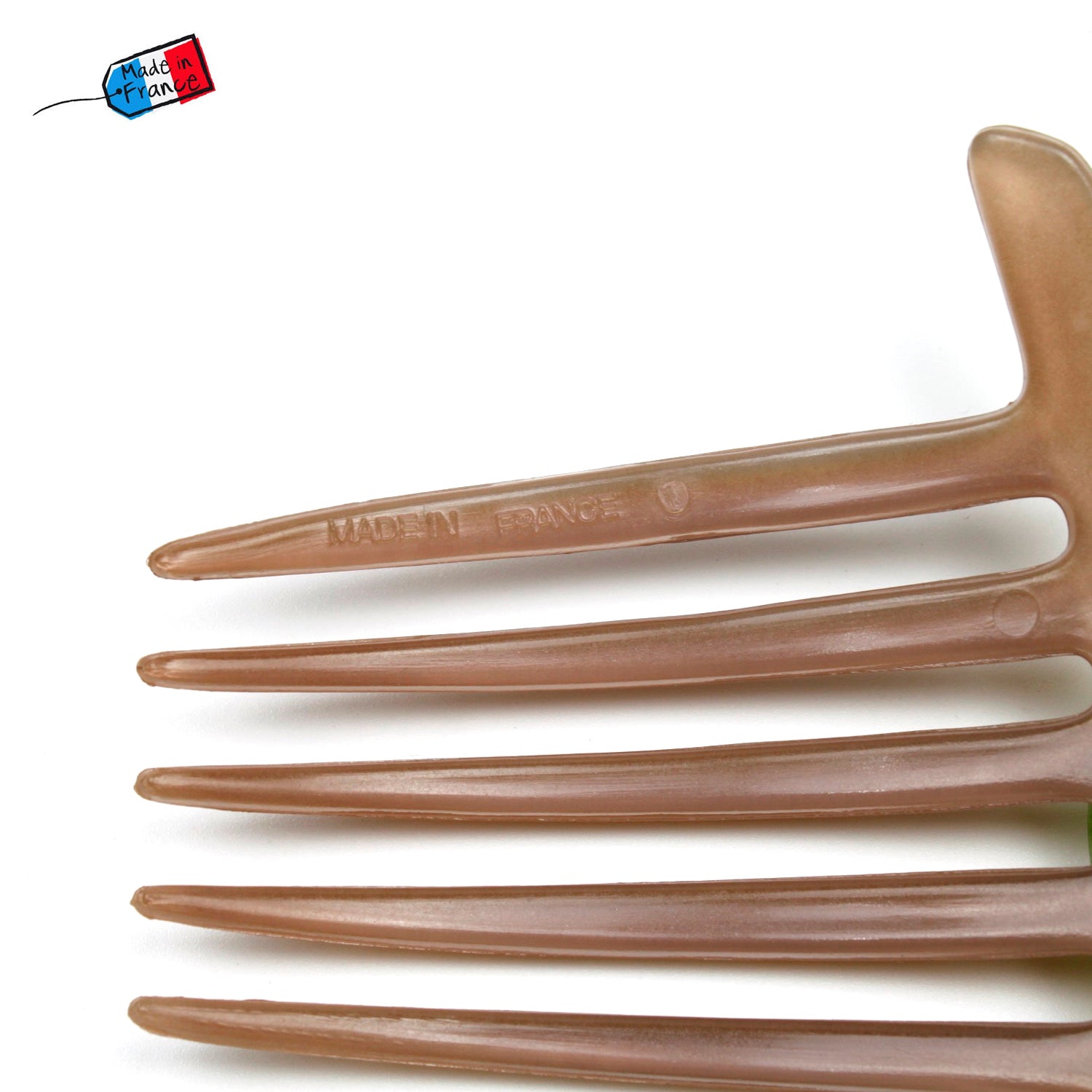 Grand peigne chignon 10cm, accessoire coiffure made in France