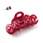 Pince cheveux "Love" Made in France 8.5cm - ShuShu