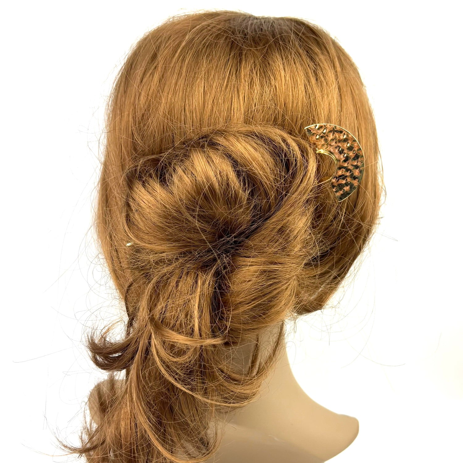 Pic chignon design demi-lune 15cm