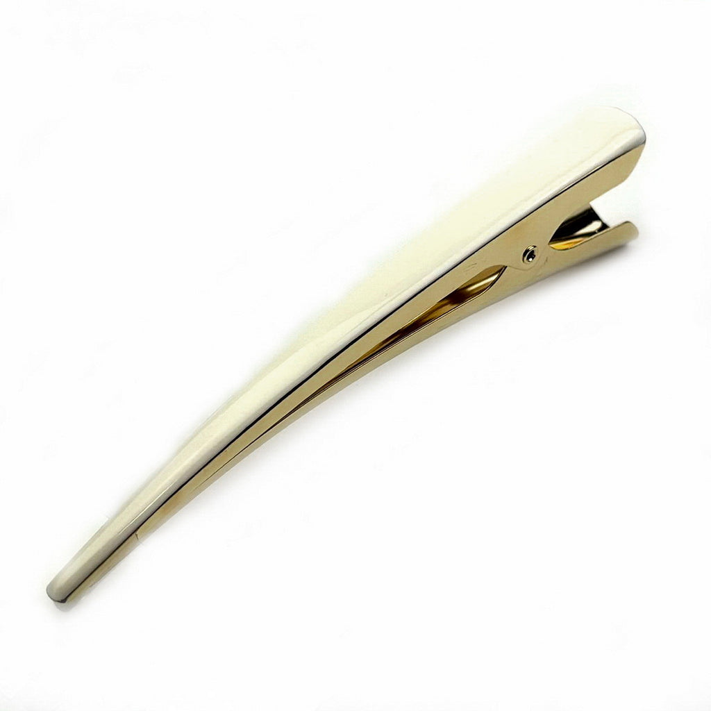 Pince cheveux concorde 13cm émail blanc