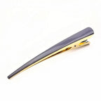 Pince cheveux concorde 13cm émail bleu