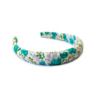 Serre-tête fleur 2.5cm vert eau