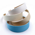 Serre-tête largeur 4cm satin rayure