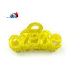 Pince cheveux "Love" 8.5cm, accessoire cheveux Fabrication française