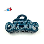Pince cheveux "Love" Made in France 8.5cm, accessoire cheveux Fabrication française